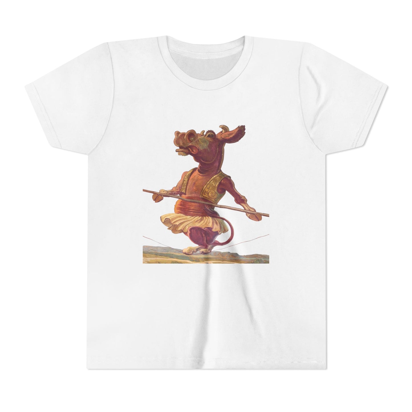 High-Flying Moo – Youth Short-Sleeve Tee