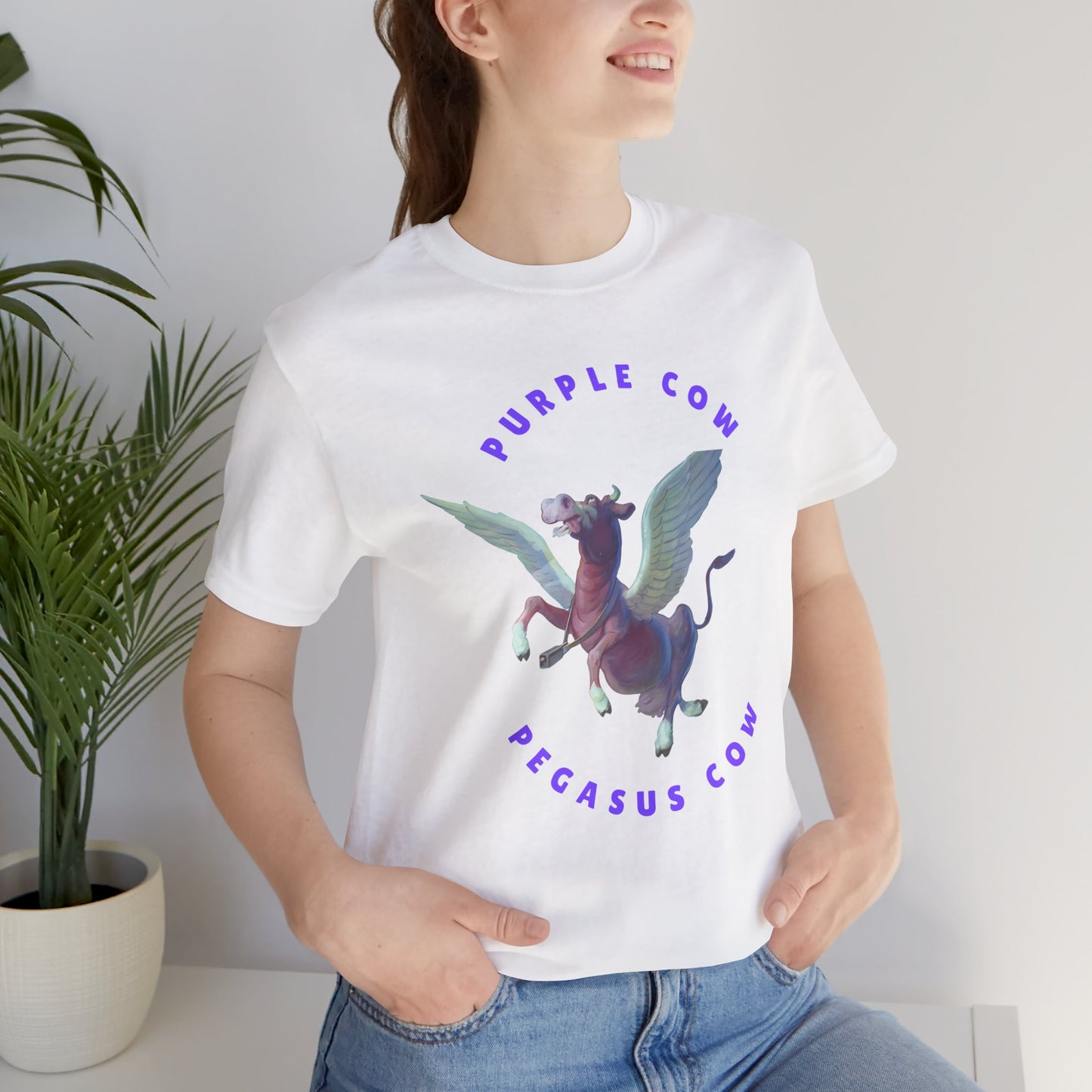 Purple Cow Pegasus T-Shirt