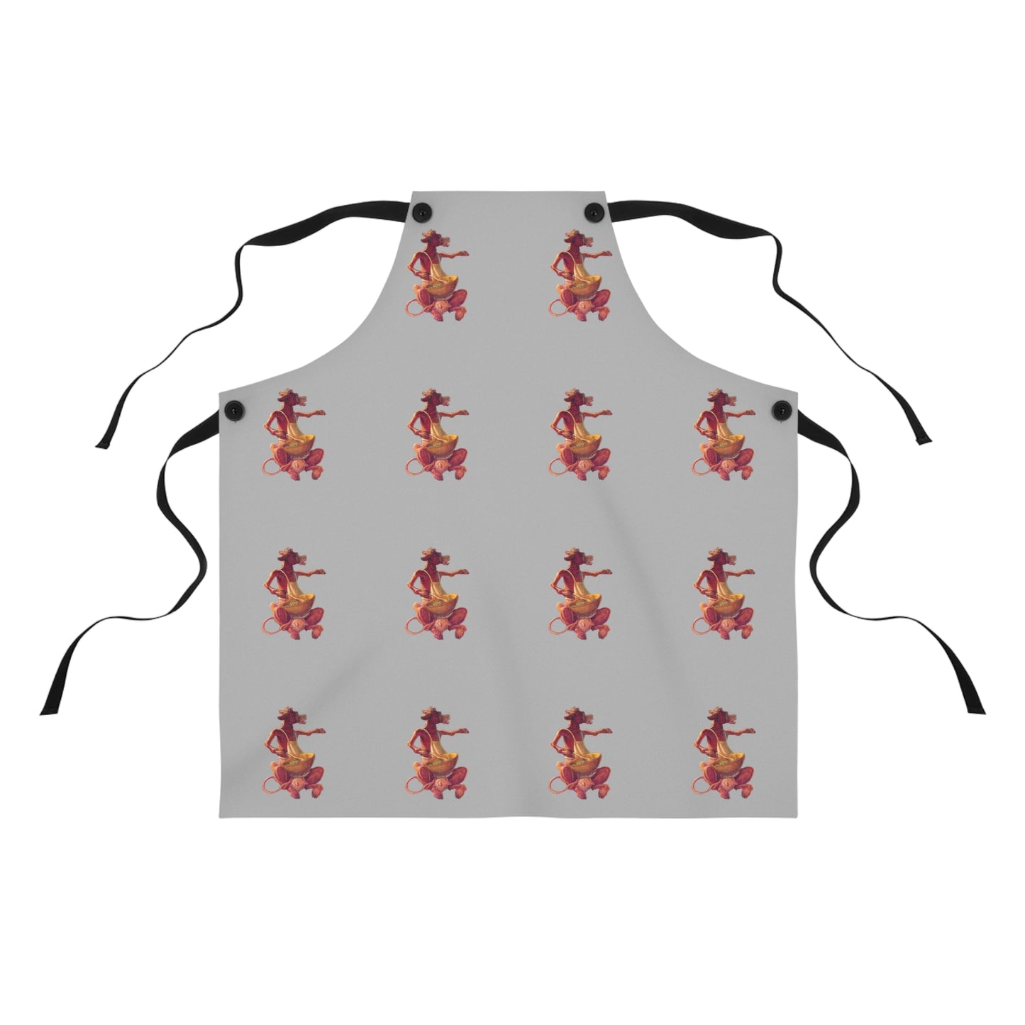 Chef Moo-dy - adult cooking Apron (AOP)