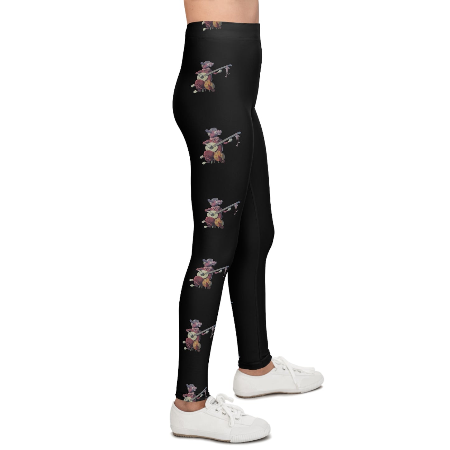 Banjo Moo-sic - Youth Leggings (AOP)