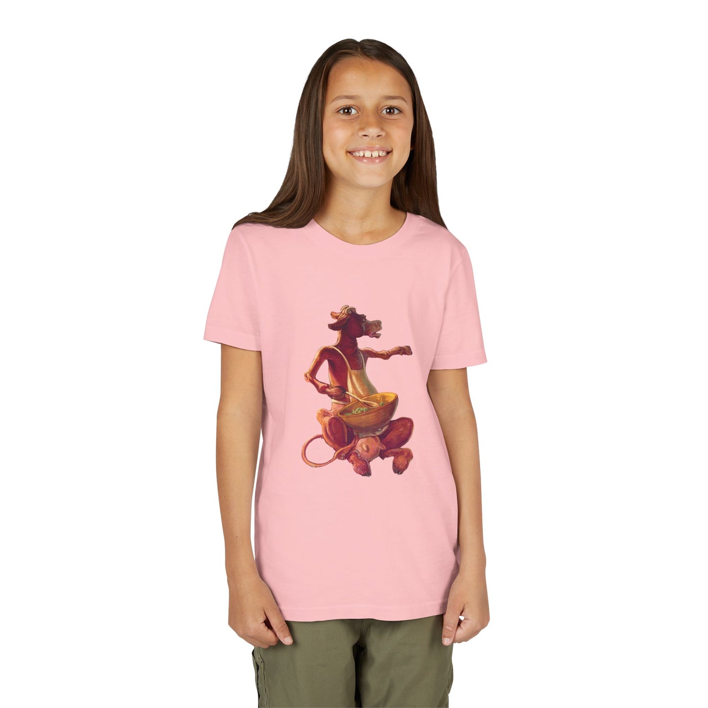 Mix It Up with Moo – Youth Short-Sleeve Tee
