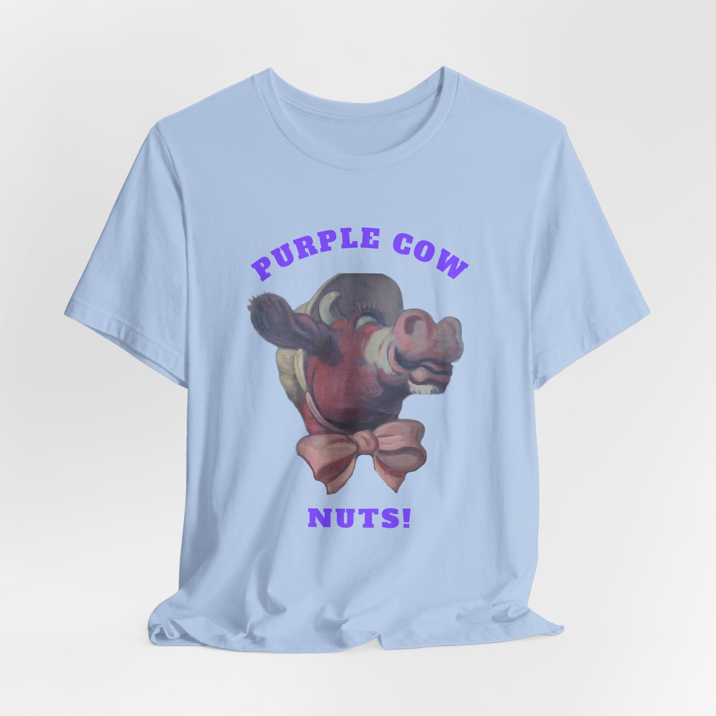 Purple Cow Nuts - Unisex Jersey Short Sleeve Tee
