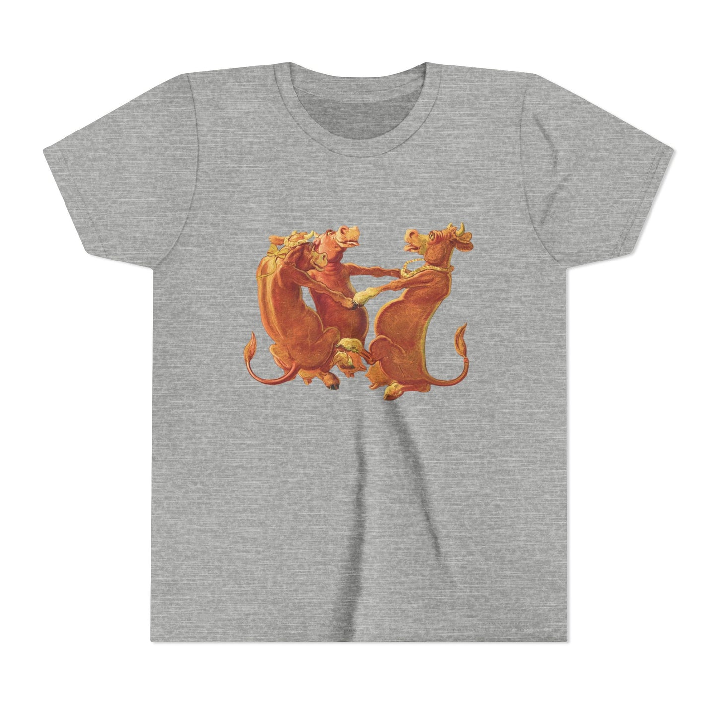Purple Cow youth T-Shirt dancing cows