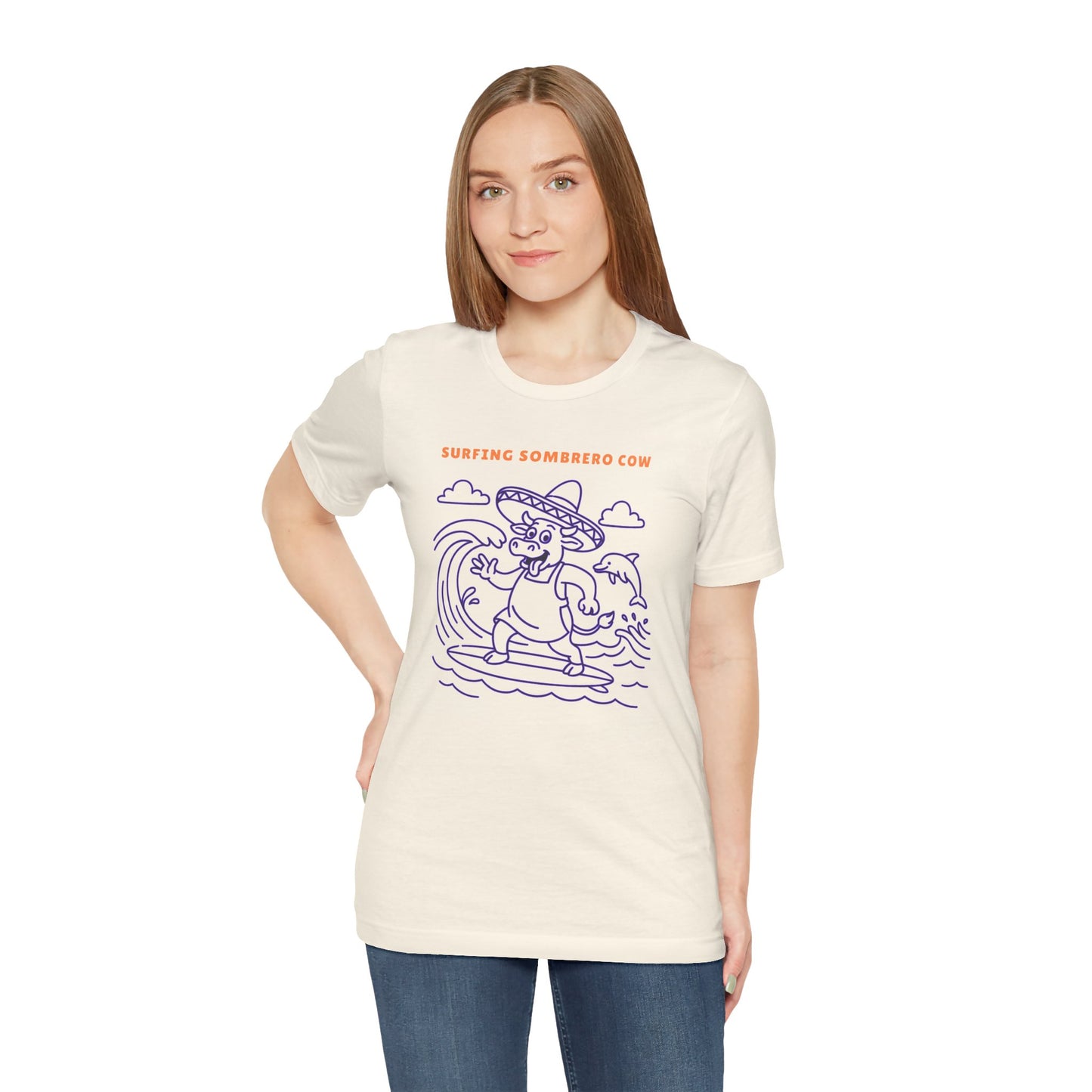 Purple Cow Surf's Up T-Shirt