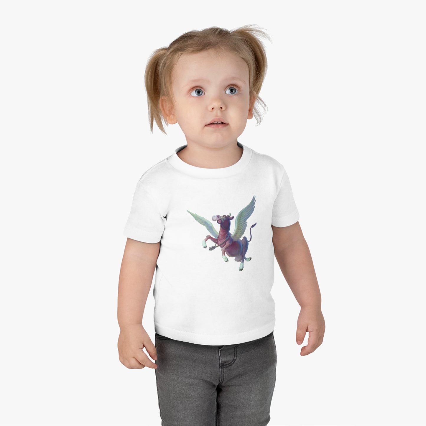 Purple Cow Pegasus – Infant Cotton Jersey Tee
