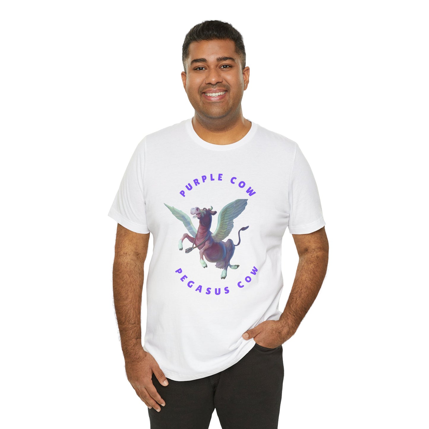 Purple Cow Pegasus T-Shirt