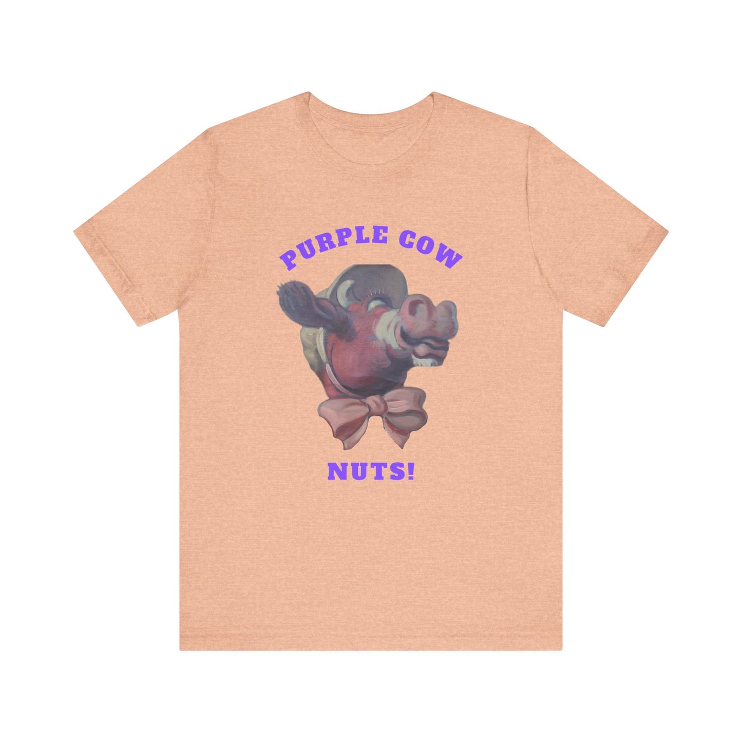 Purple Cow Nuts - Unisex Jersey Short Sleeve Tee