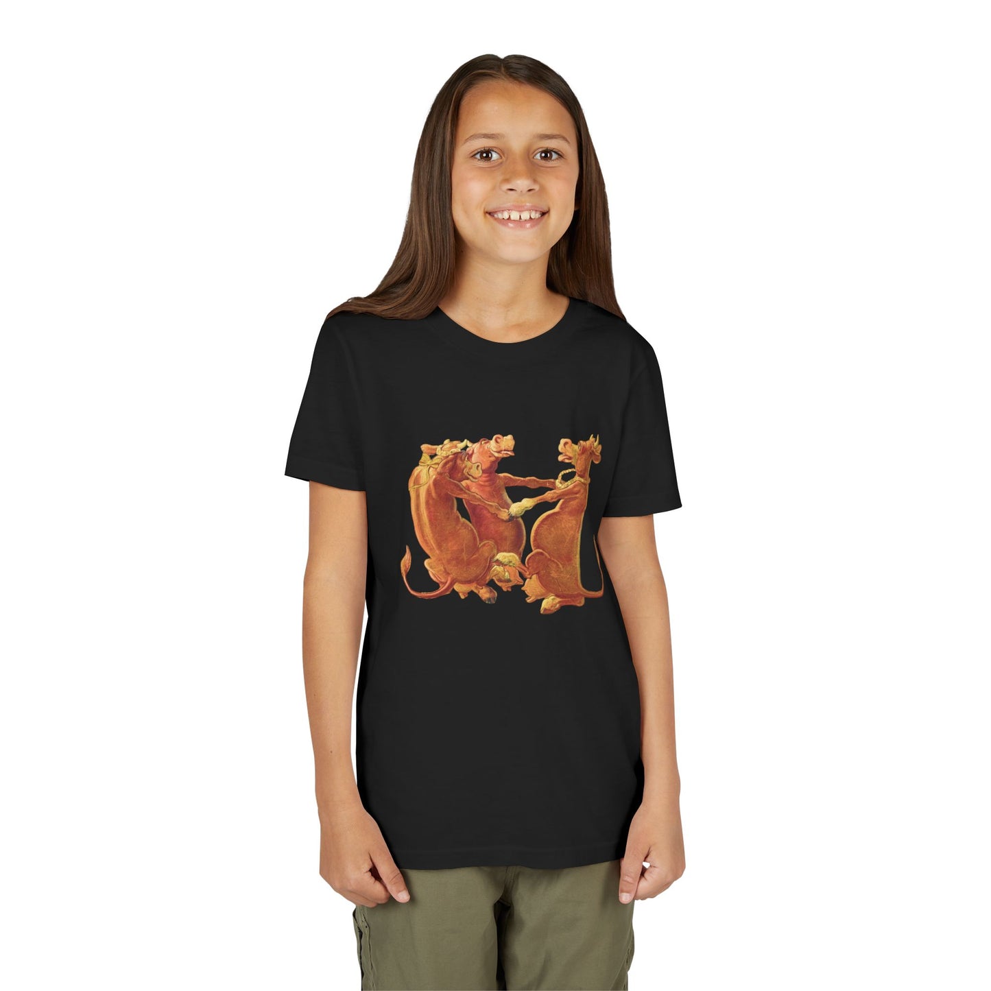 Purple Cow youth T-Shirt dancing cows