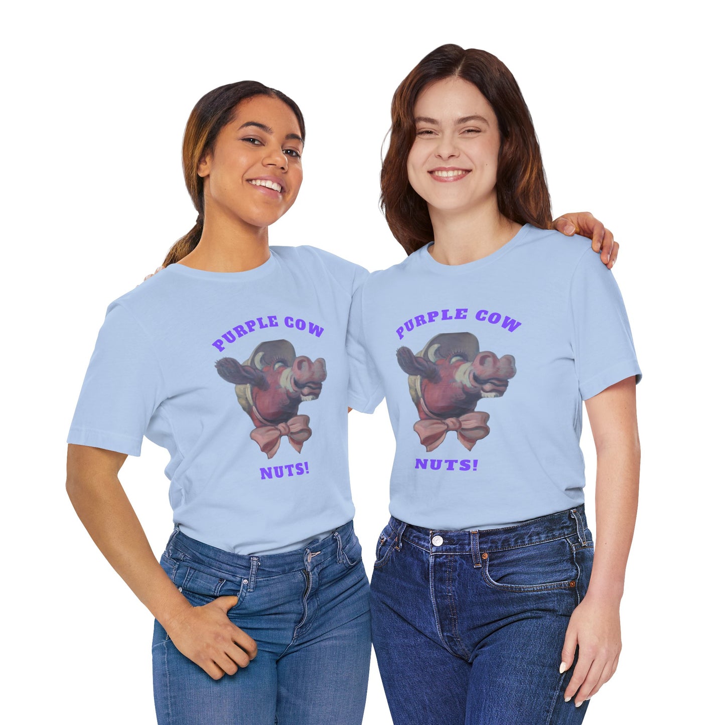 Purple Cow Nuts - Unisex Jersey Short Sleeve Tee