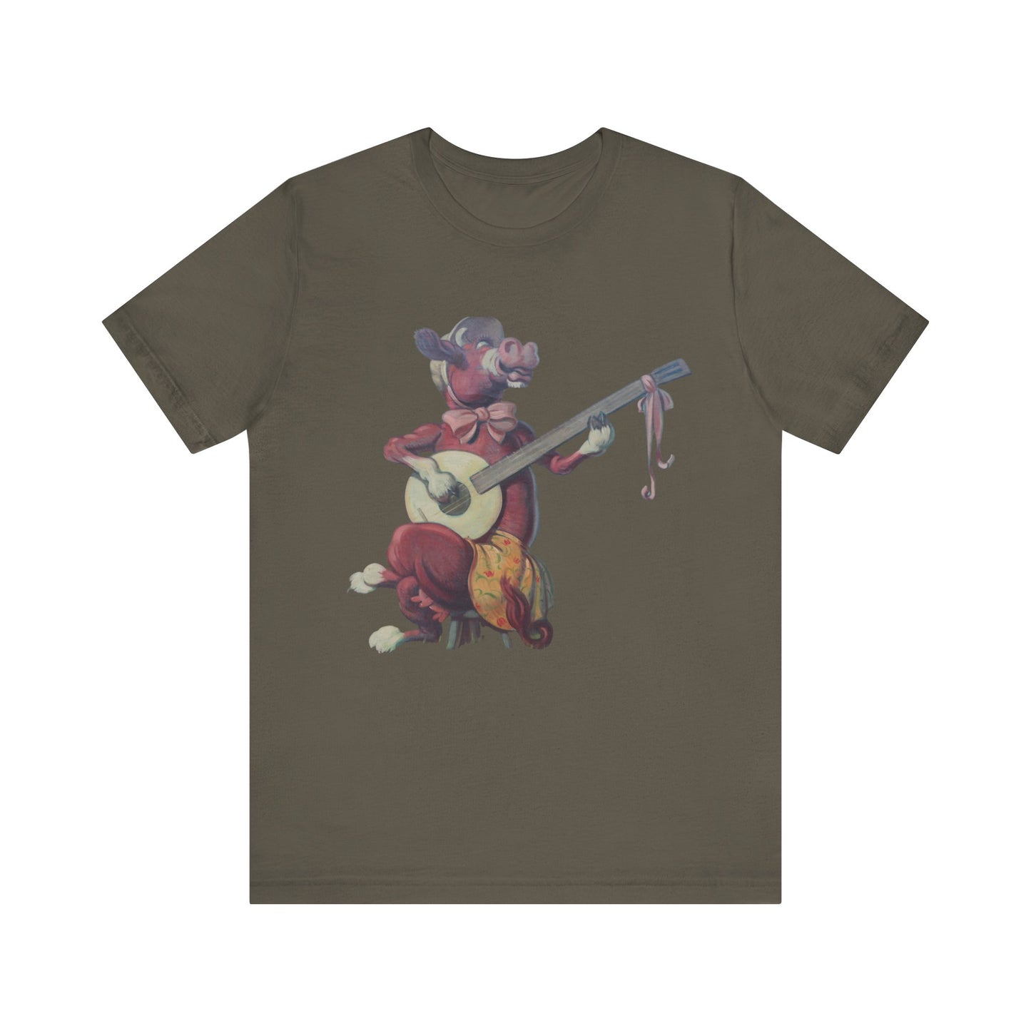 Purple Cow Banjo T-Shirt