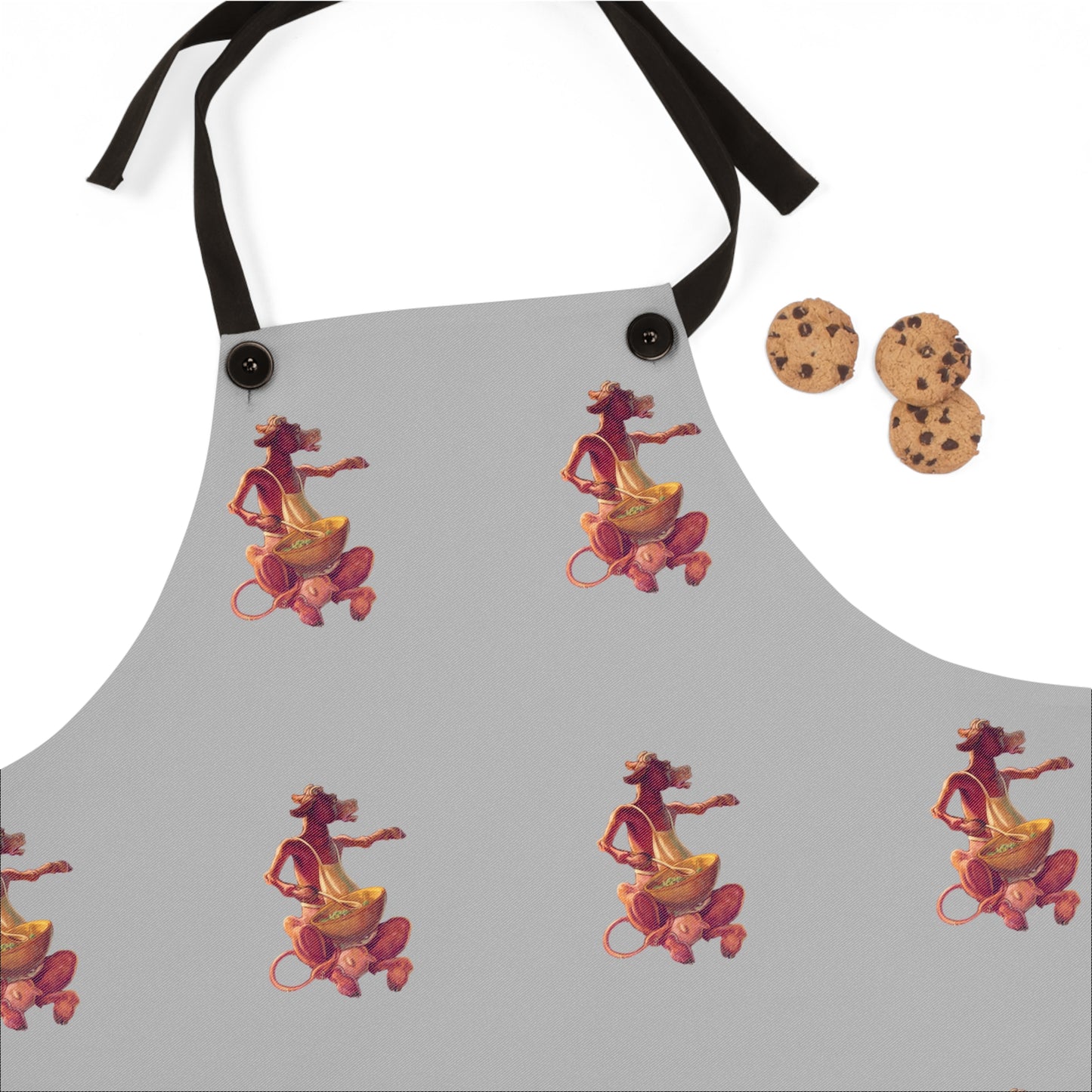 Chef Moo-dy - adult cooking Apron (AOP)