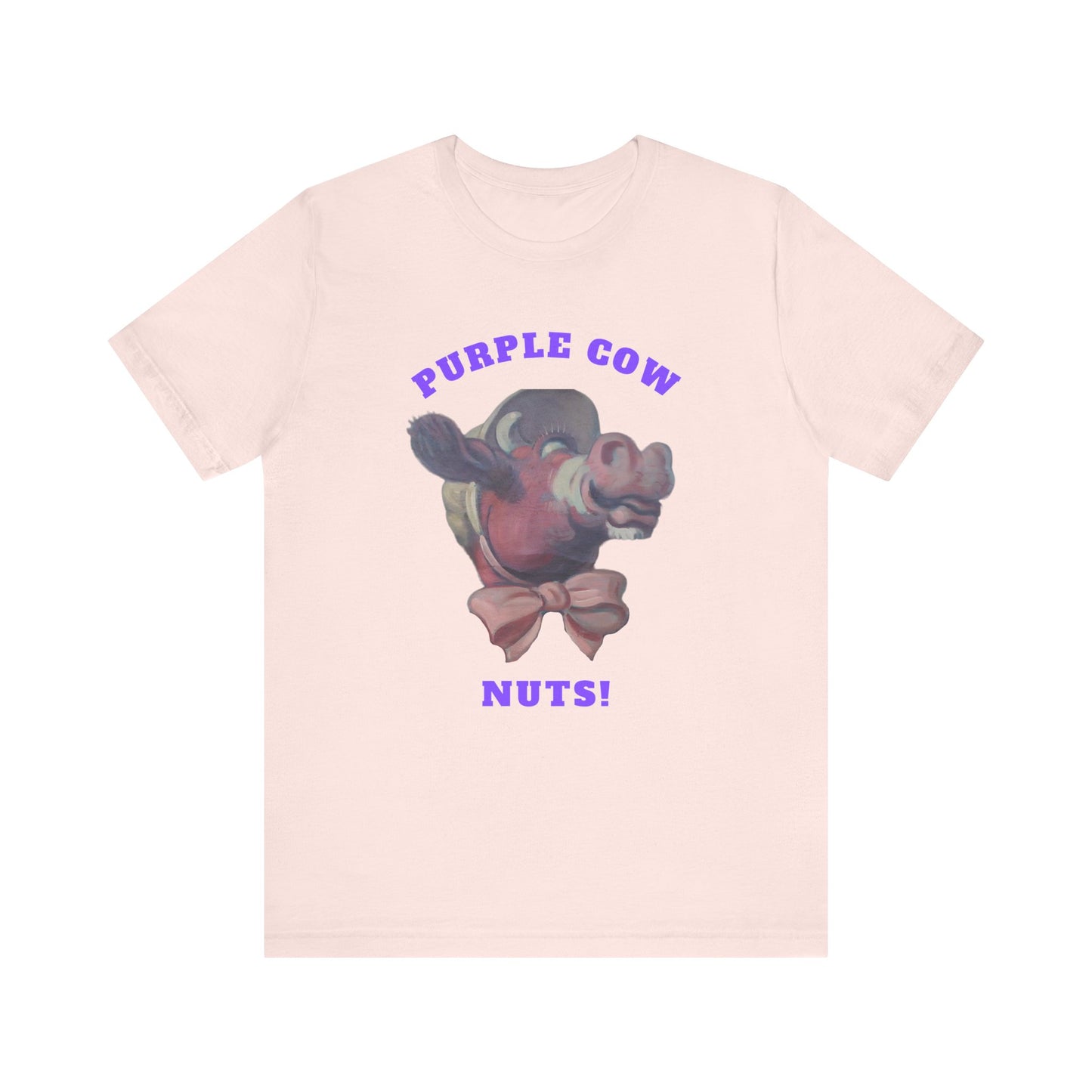 Purple Cow Nuts - Unisex Jersey Short Sleeve Tee