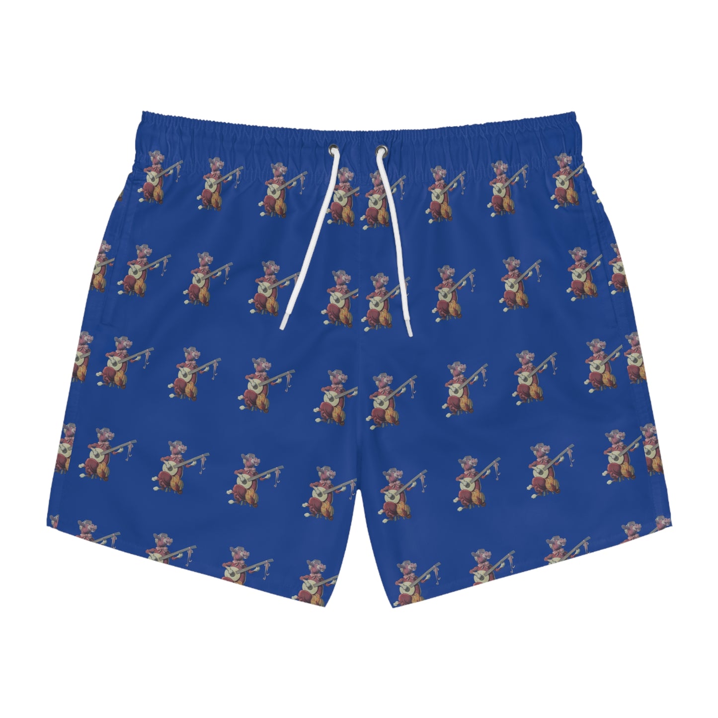 Banjo Breeze – Men’s Purple Cow Swim Trunks