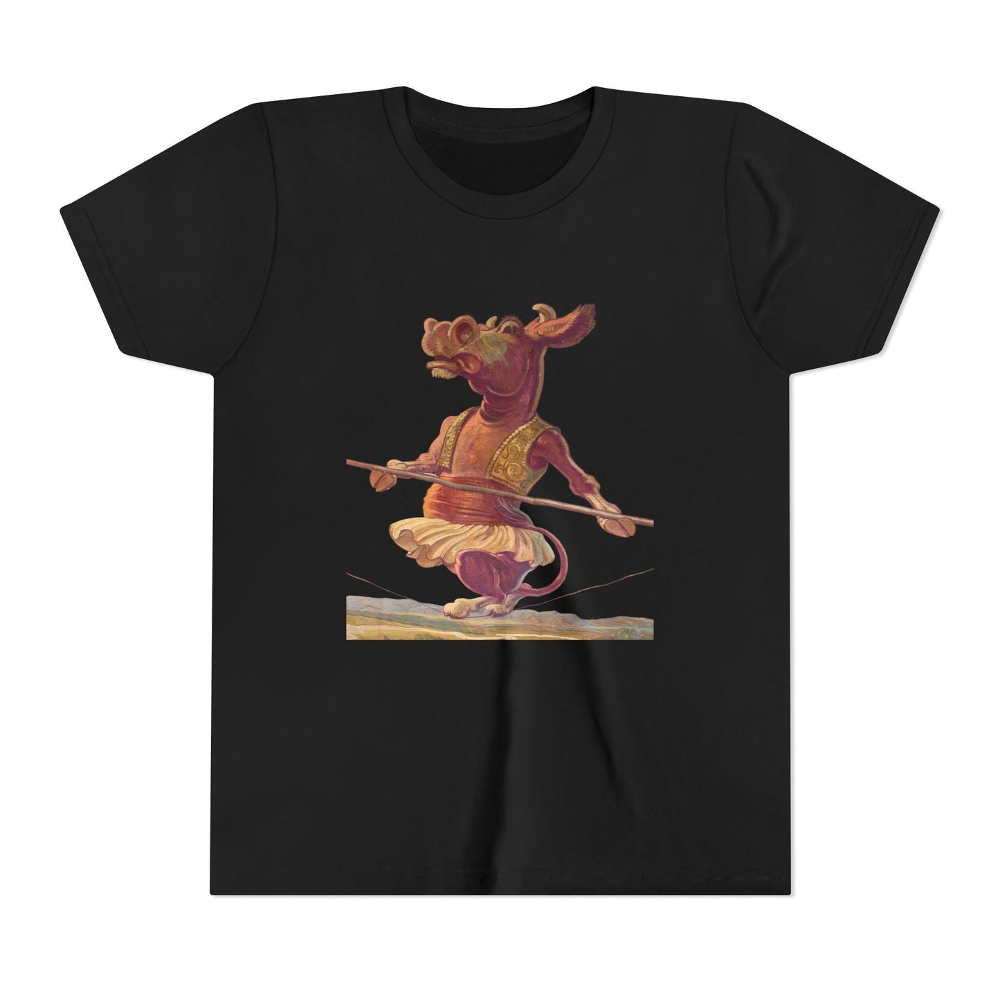 High-Flying Moo – Youth Short-Sleeve Tee