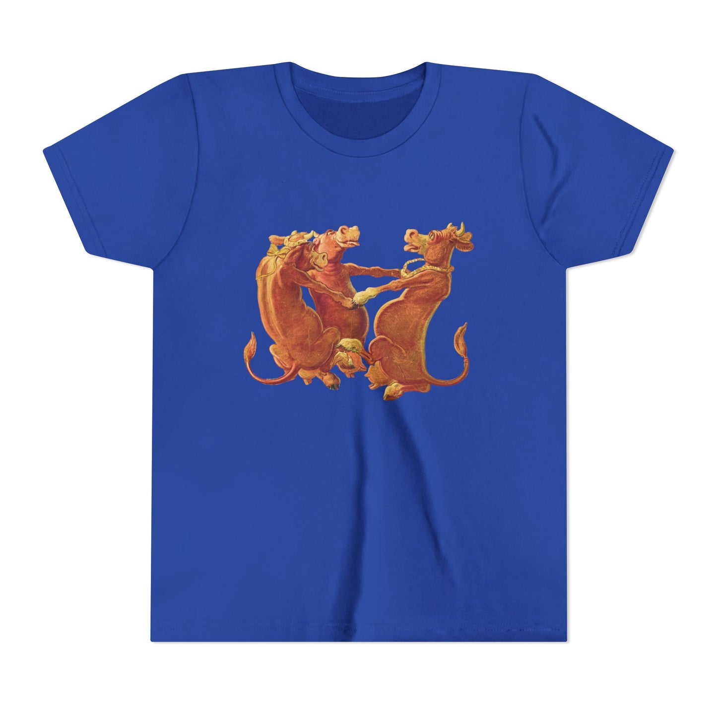 Purple Cow youth T-Shirt dancing cows