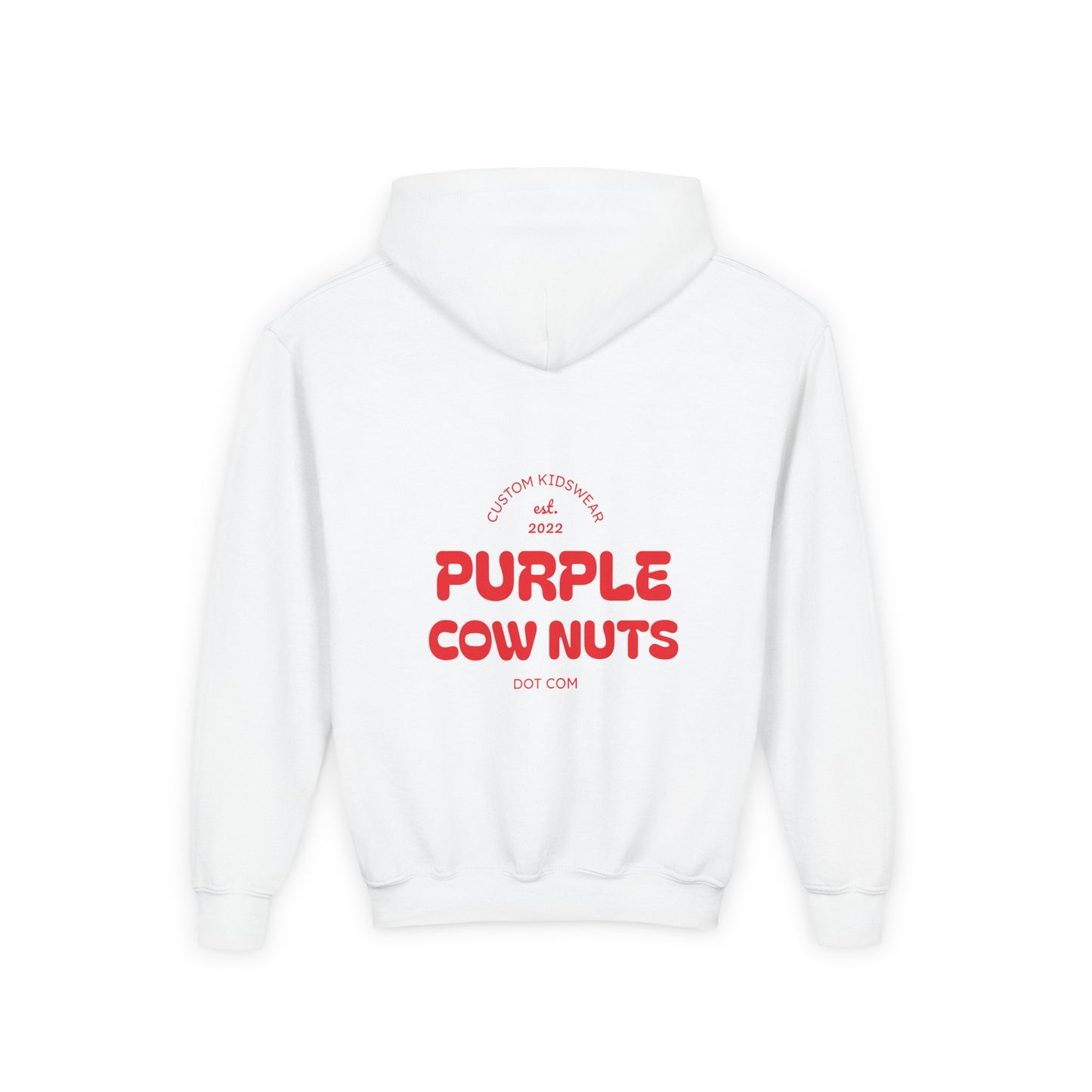 Purple Cow Soldier - Youth Heavy-Blend Hoodie