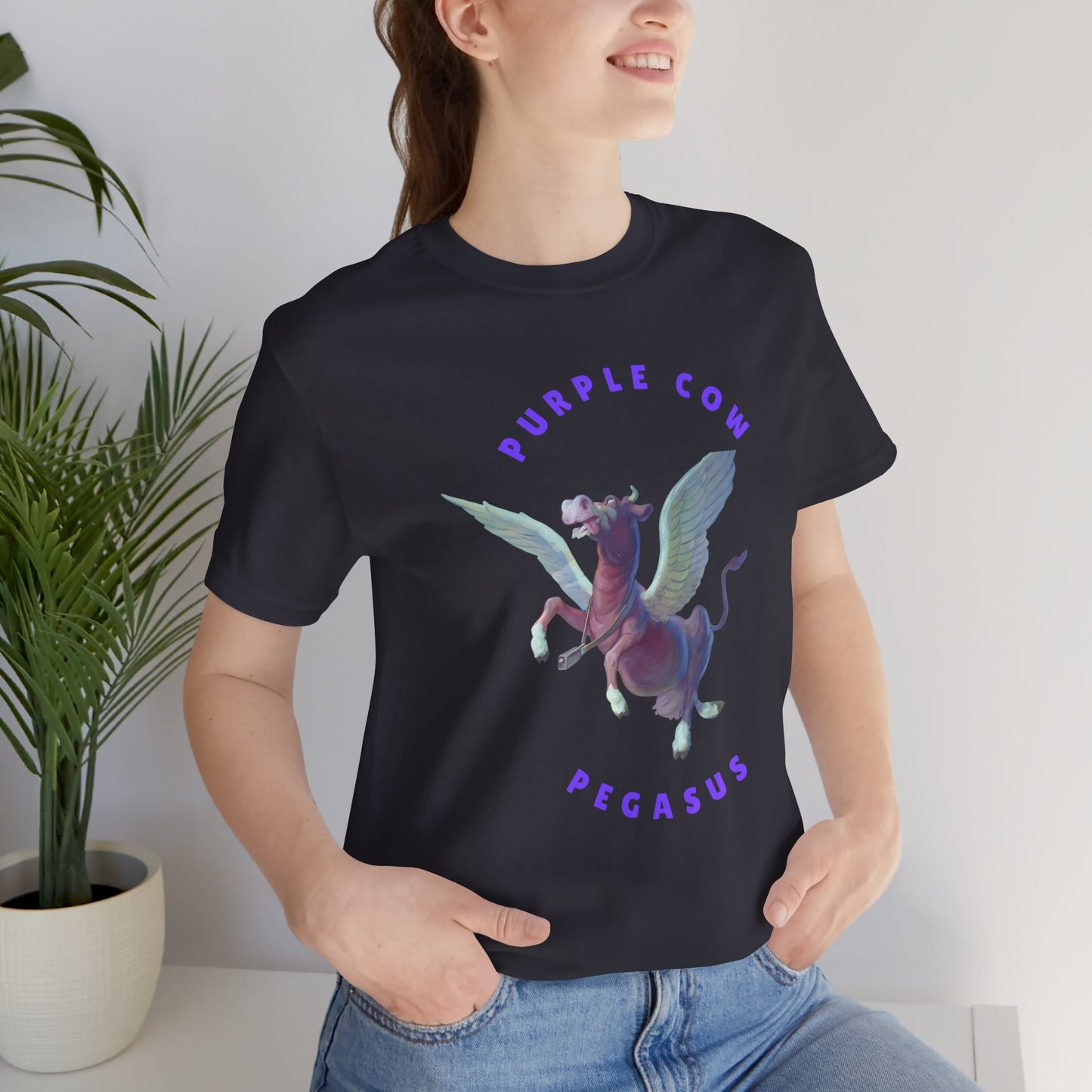 Purple Cow Pegasus T-Shirt