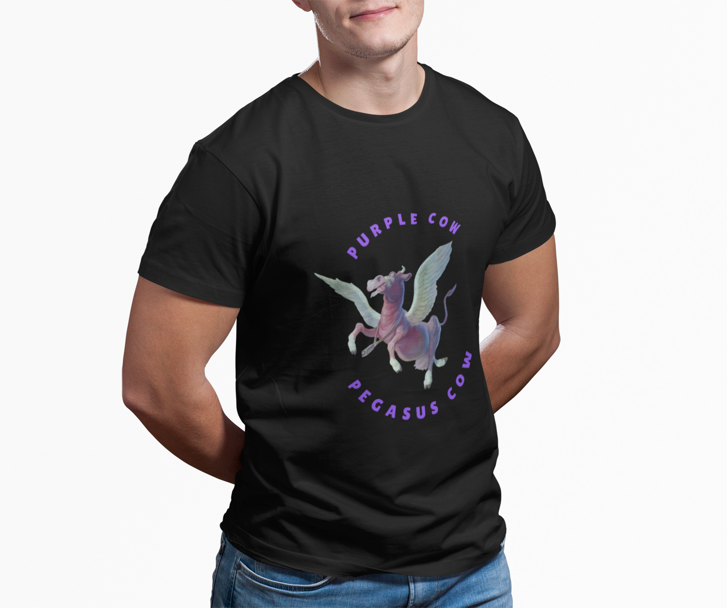 Purple Cow Pegasus T-Shirt