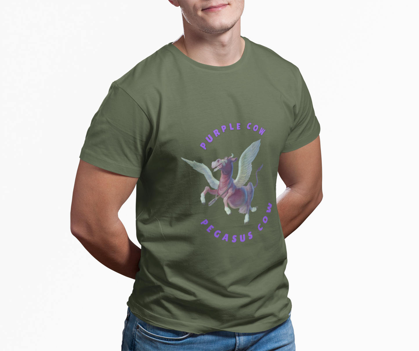 Purple Cow Pegasus T-Shirt