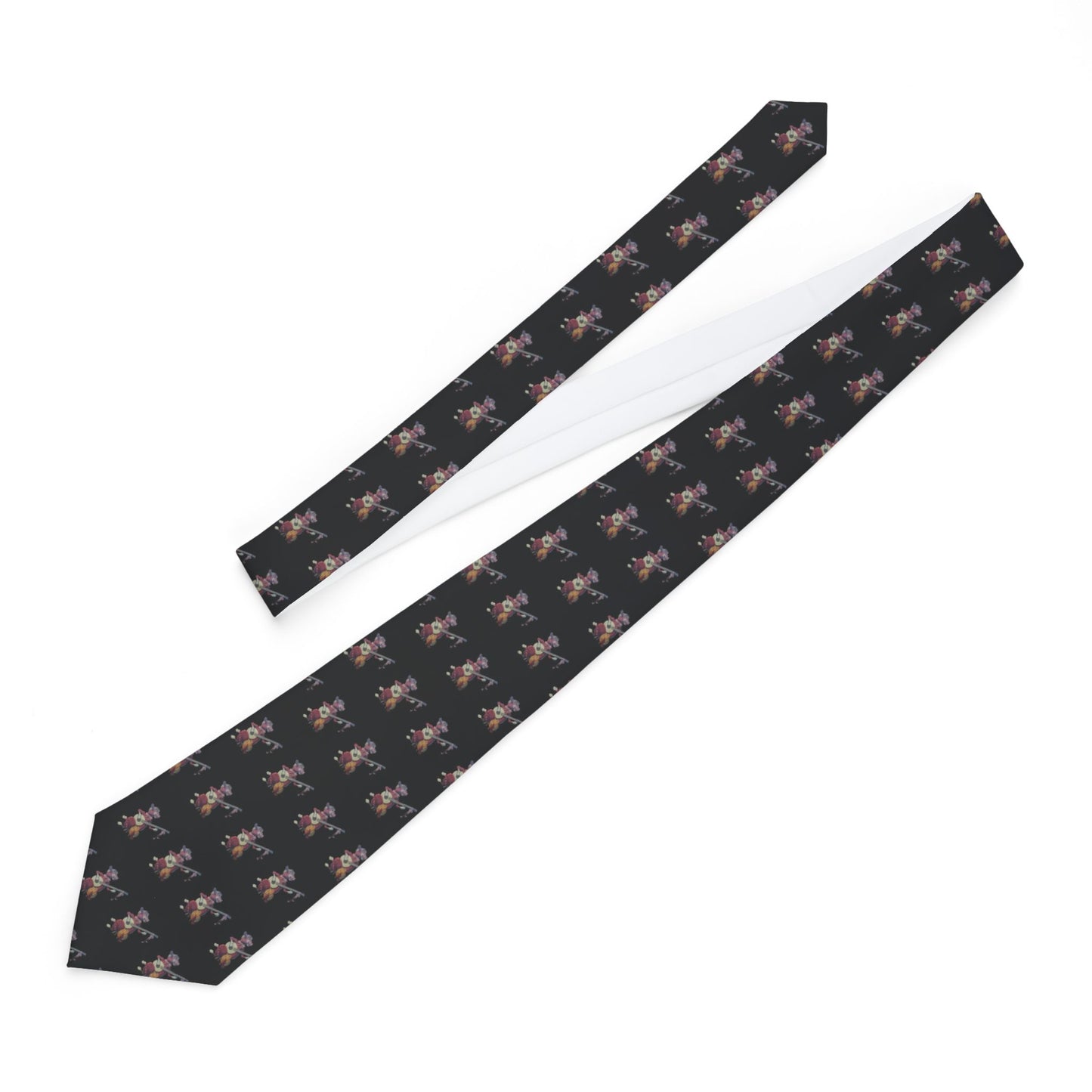 Purple Cow Banjo Tie – Whimsical Necktie