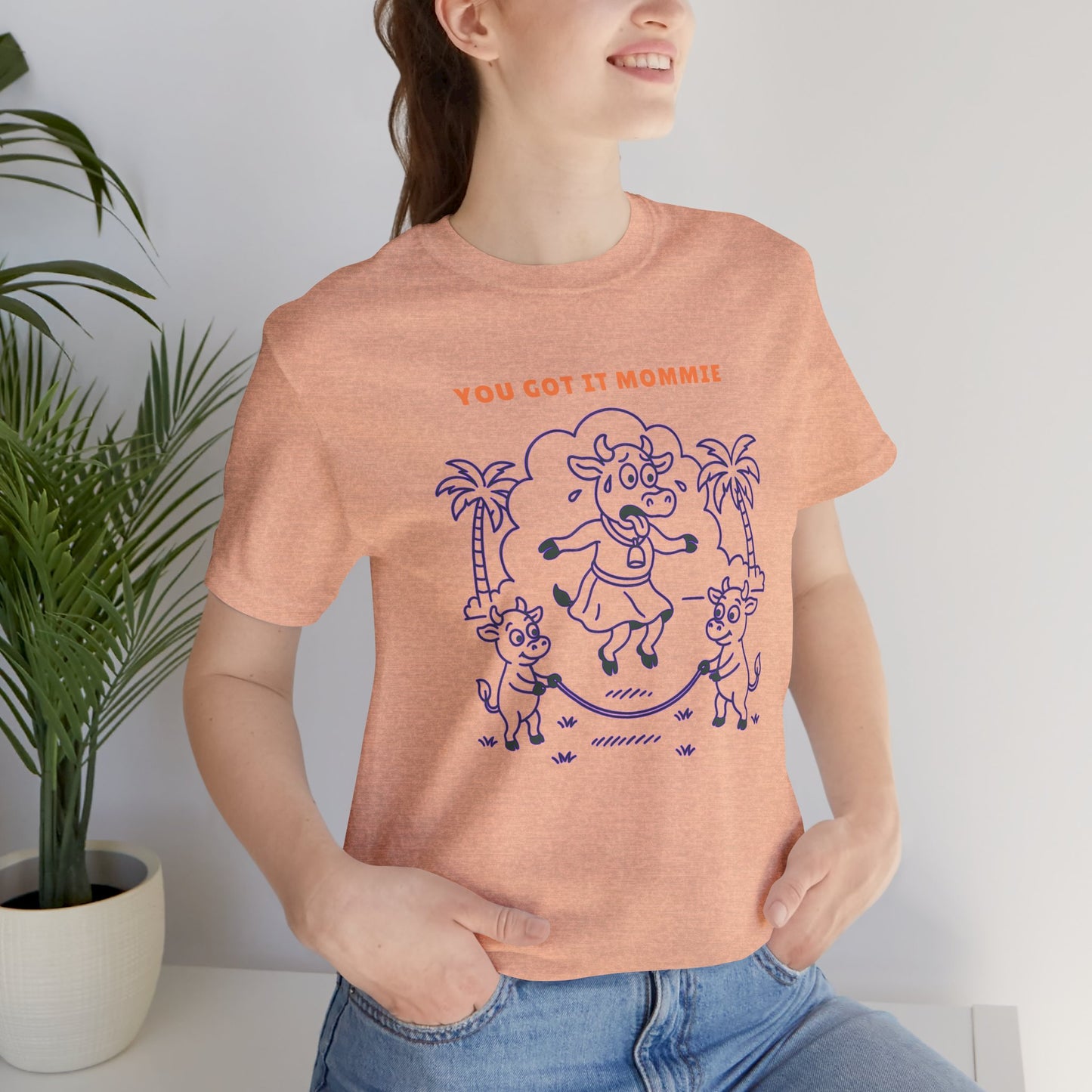 You Got It Mommie Purple Cow T-Shirt