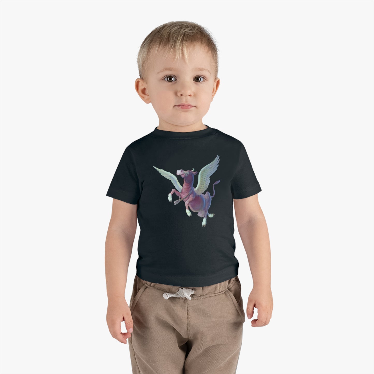 Purple Cow Pegasus – Infant Cotton Jersey Tee