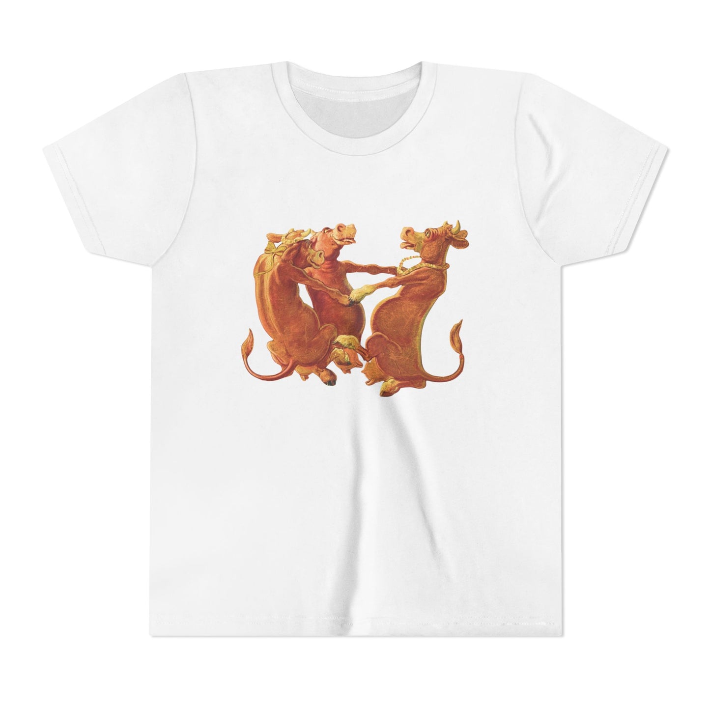 Purple Cow youth T-Shirt dancing cows
