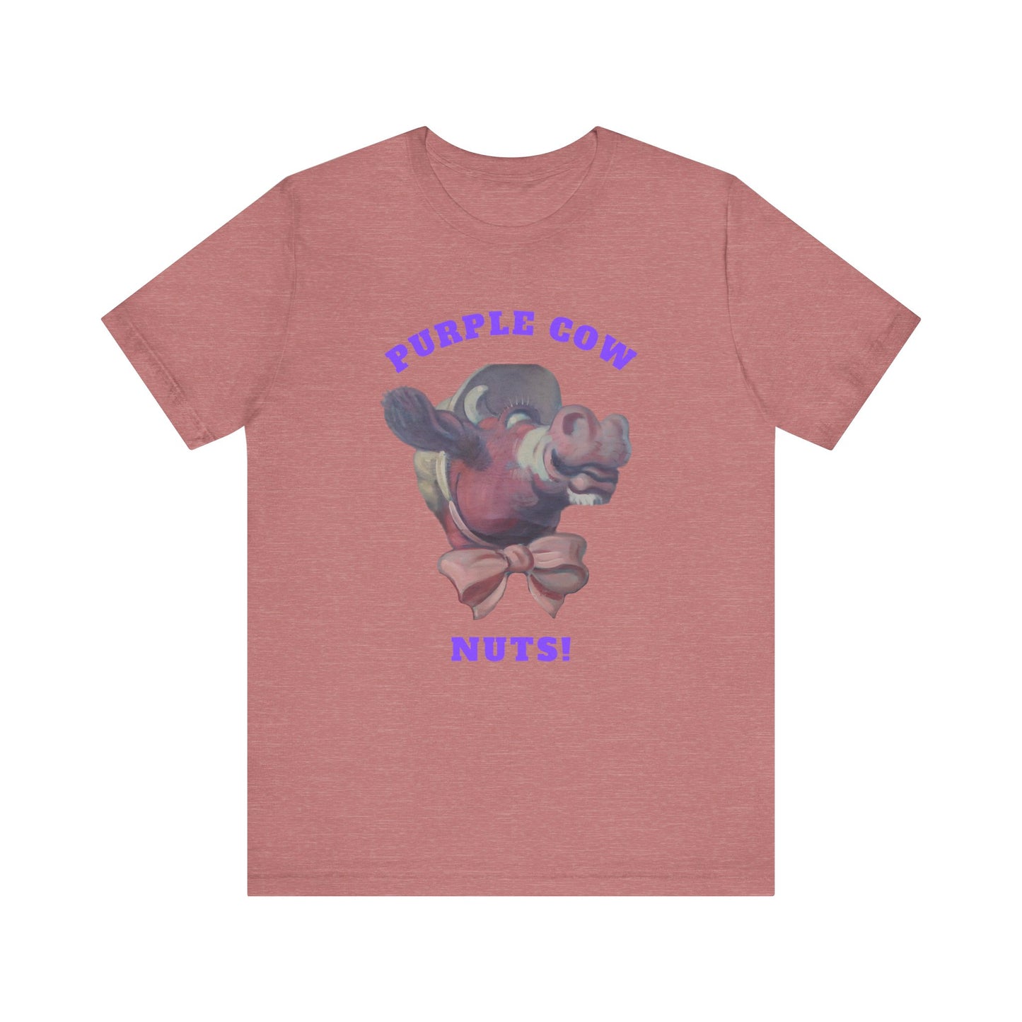 Purple Cow Nuts - Unisex Jersey Short Sleeve Tee