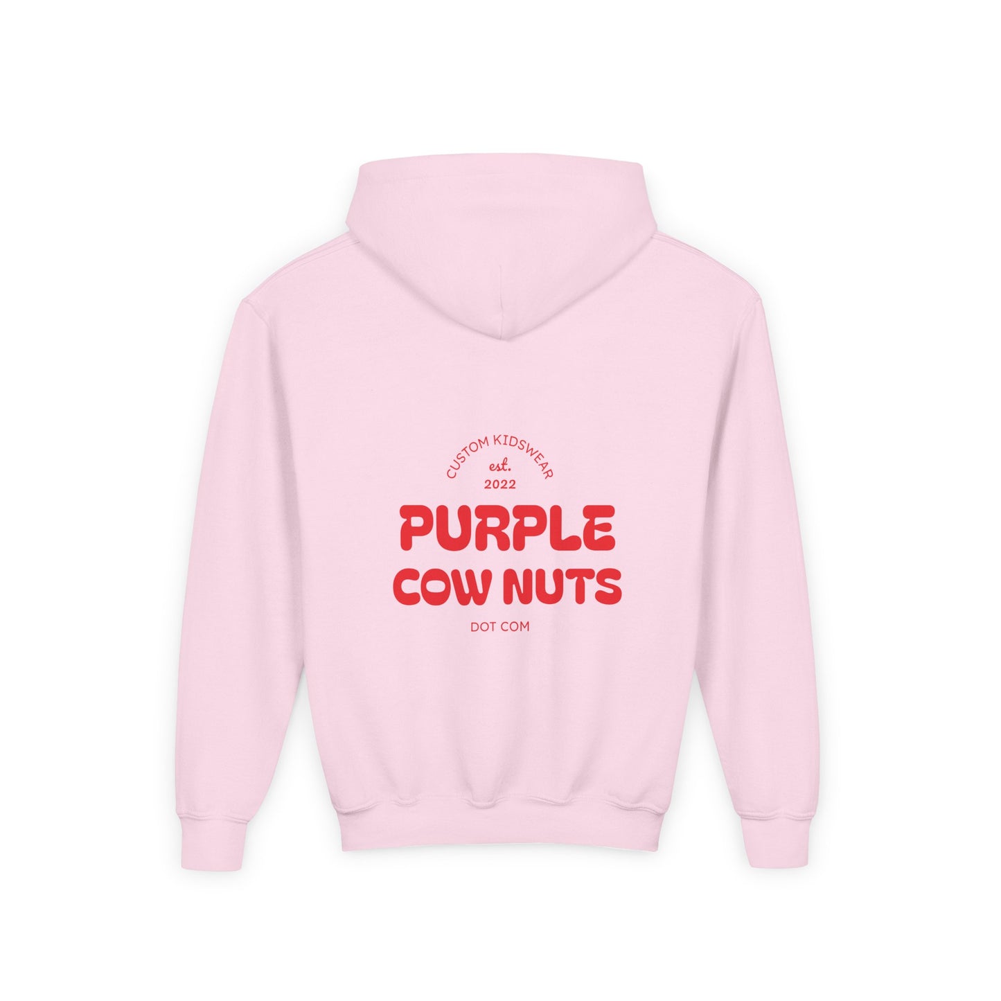 Purple Cow Soldier - Youth Heavy-Blend Hoodie