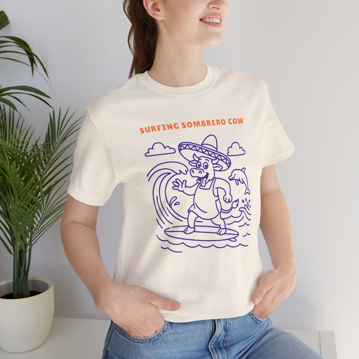 Purple Cow Surf's Up T-Shirt