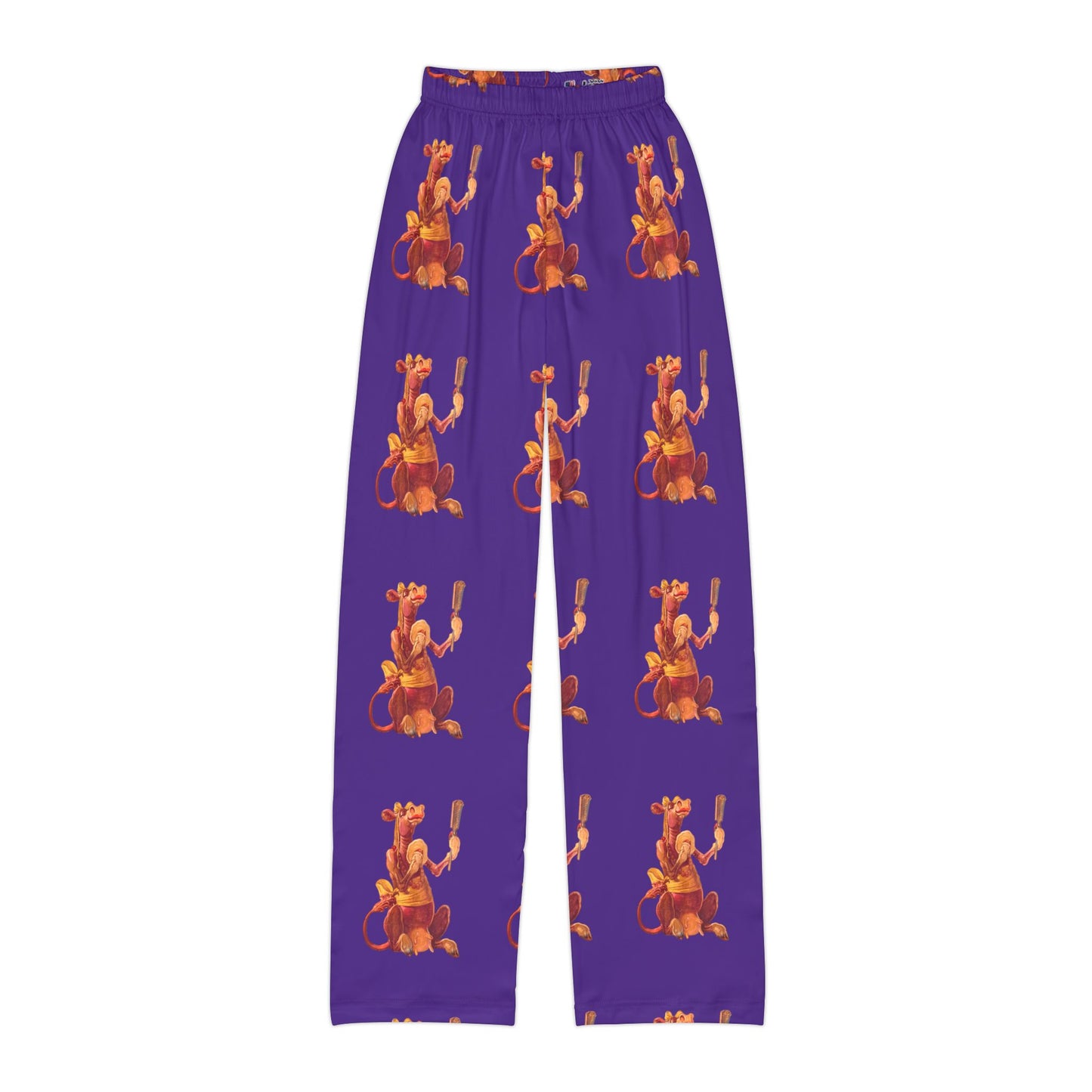 Primping Purple Cow - Kids Lounge Pants, Pajama, Sleepwear (AOP)