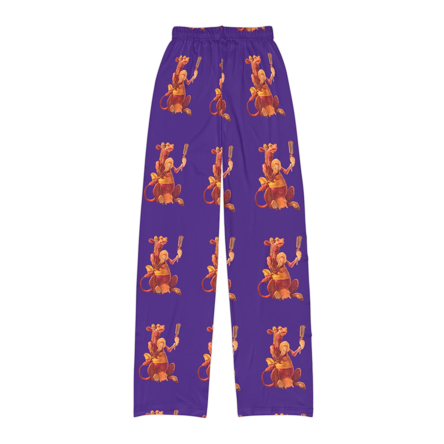Primping Purple Cow - Kids Lounge Pants, Pajama, Sleepwear (AOP)