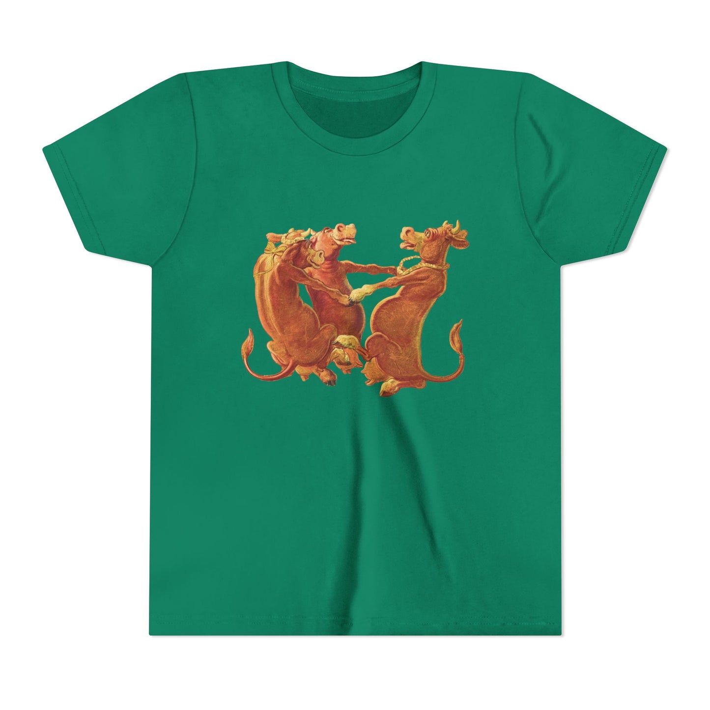 Purple Cow youth T-Shirt dancing cows