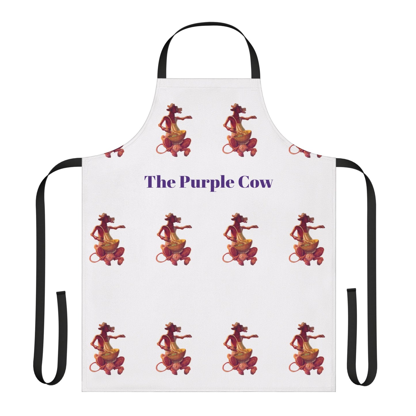 Chef Moo-dy - Adult Cooking Apron, 5-Color Straps (AOP)