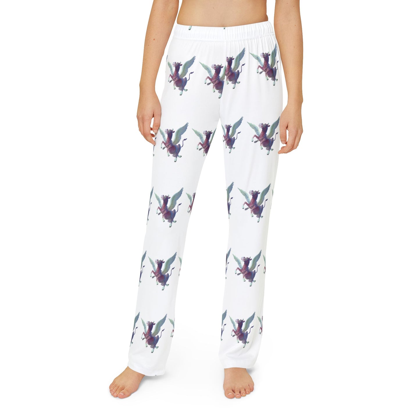 Pegasus Cow Dreams - Kids Lounge Pants (AOP)