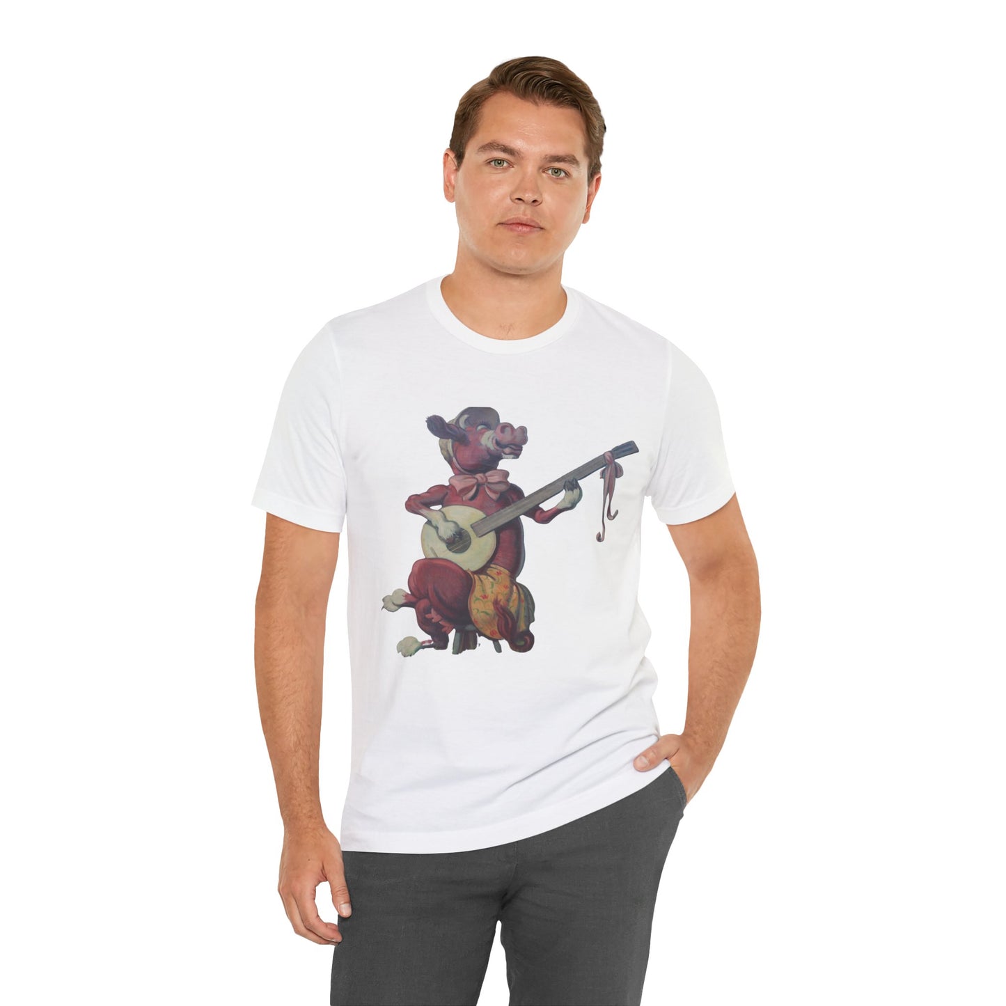 Purple Cow Banjo T-Shirt
