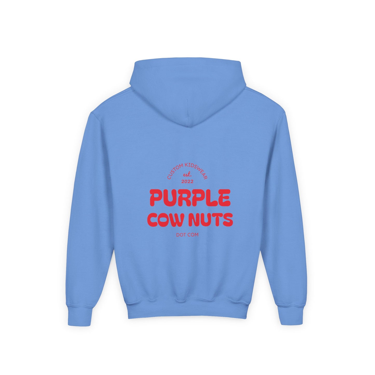 Purple Cow Soldier - Youth Heavy-Blend Hoodie
