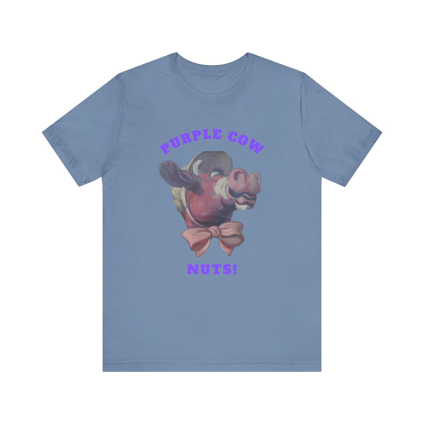 Purple Cow Nuts - Unisex Jersey Short Sleeve Tee