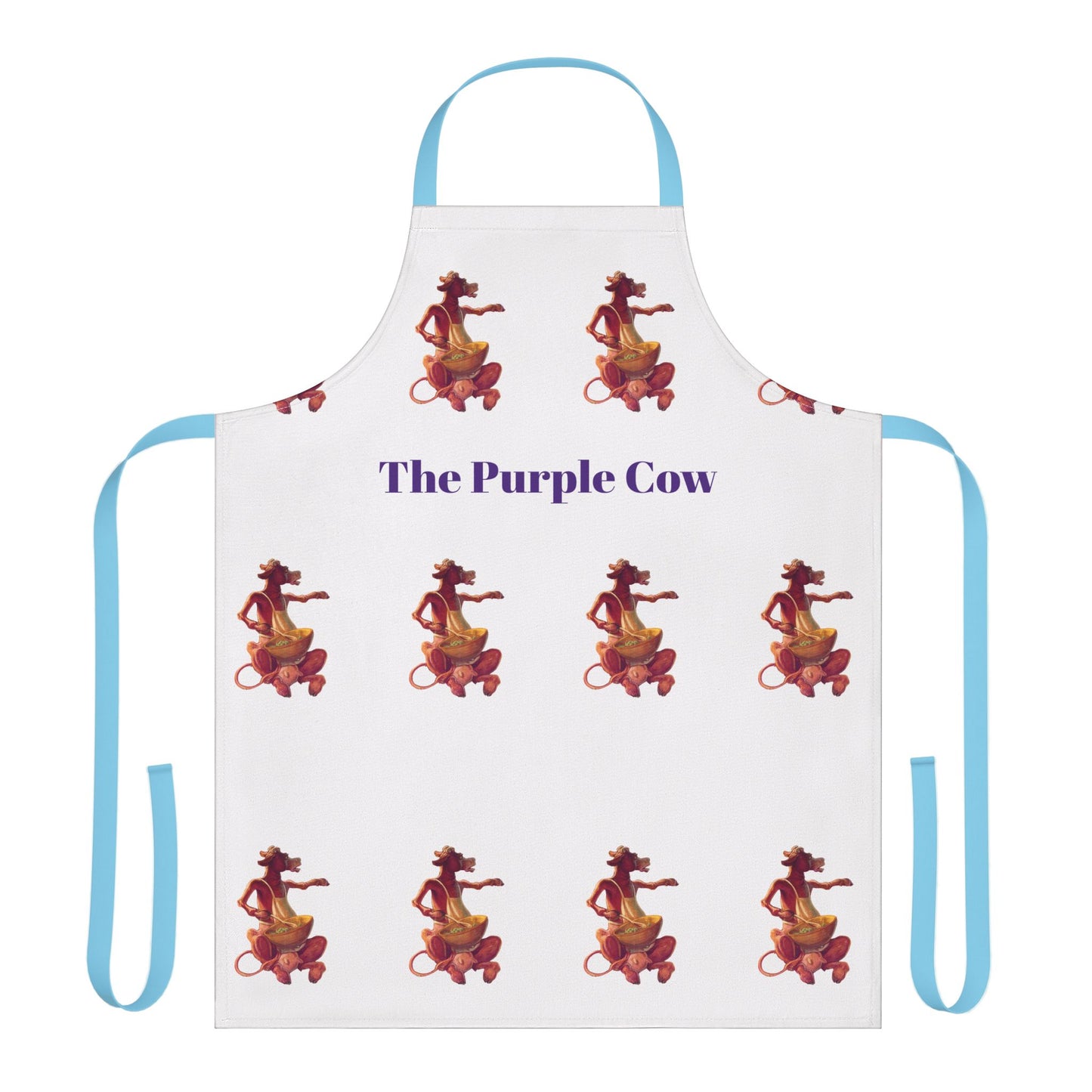 Chef Moo-dy - Adult Cooking Apron, 5-Color Straps (AOP)