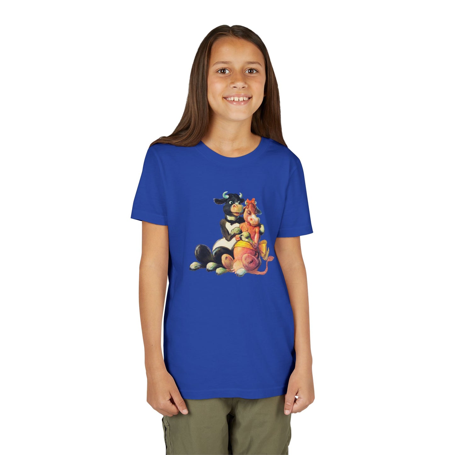 Purple Cow First-Date Moo-Magic! - Youth T-Shirt