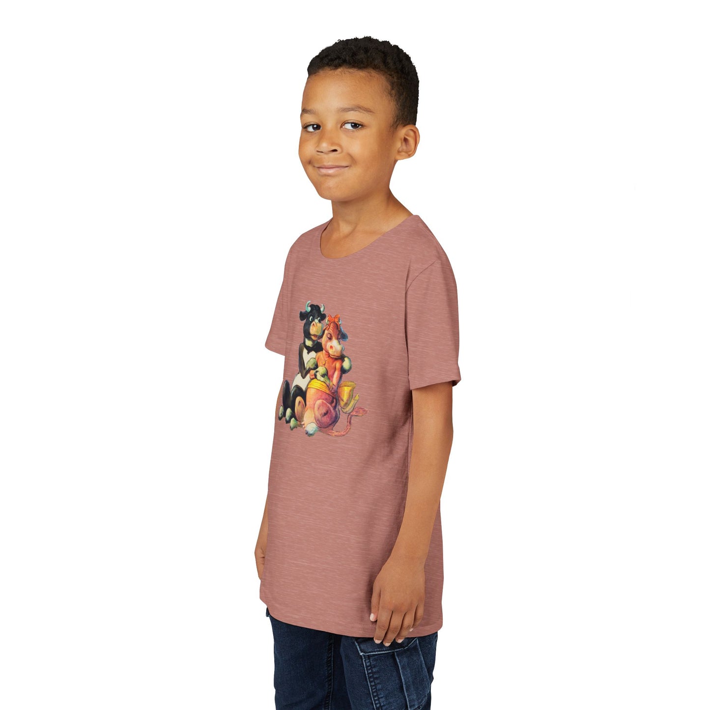 Purple Cow First-Date Moo-Magic! - Youth T-Shirt
