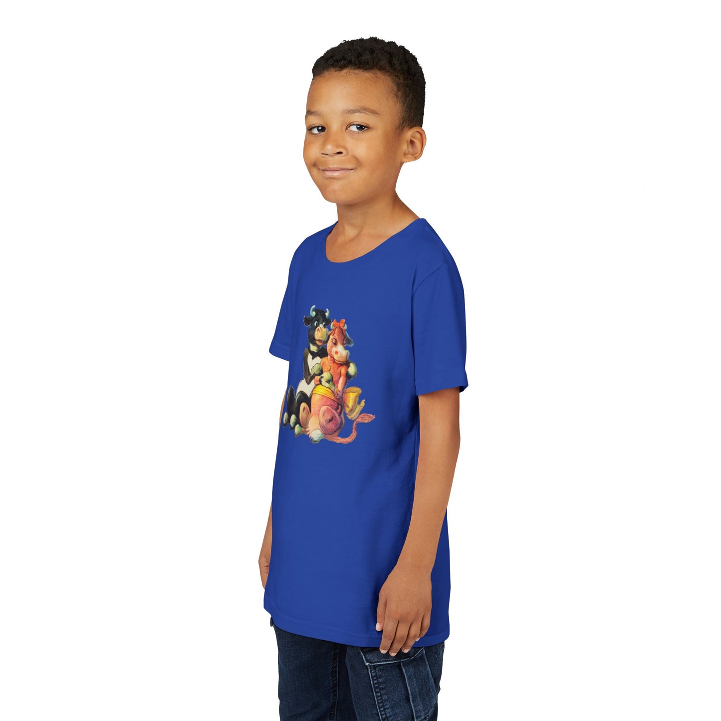 Purple Cow First-Date Moo-Magic! - Youth T-Shirt