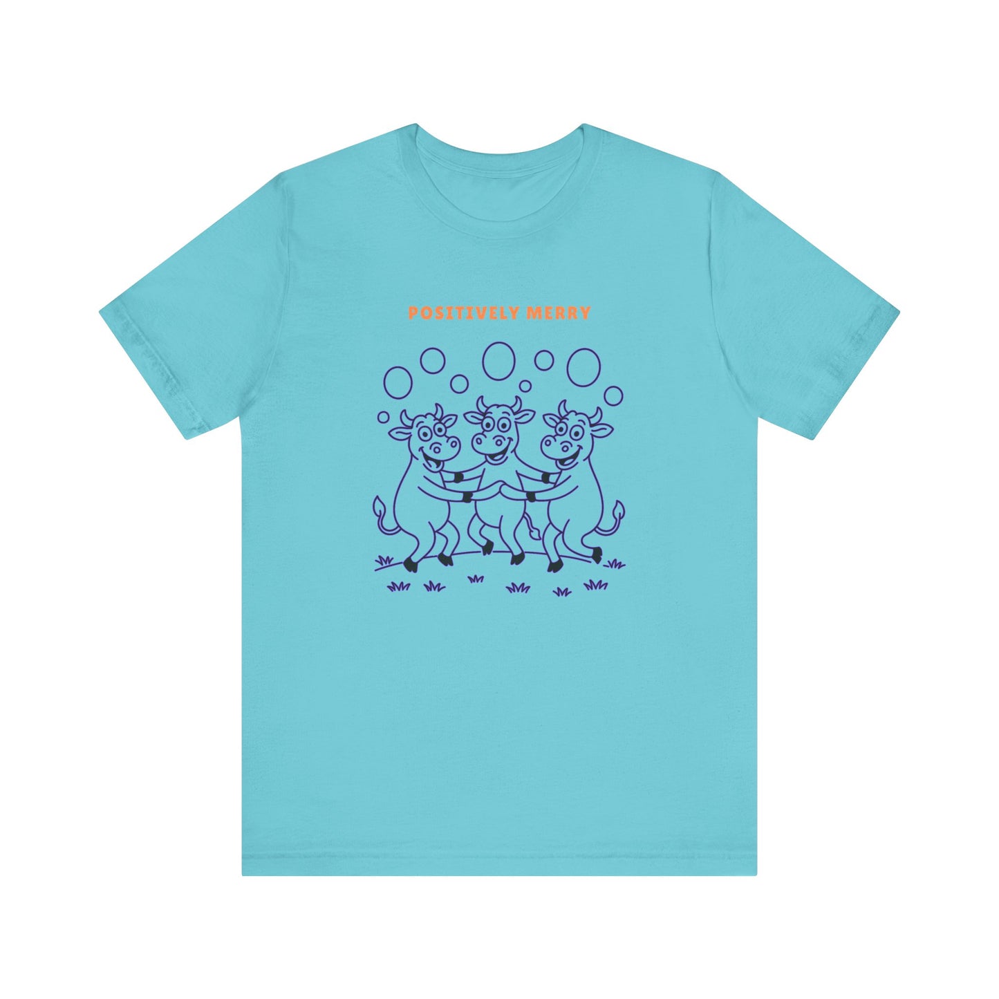 Purple Cow Positively Merry T-Shirt