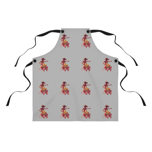 Chef Moo-dy - adult cooking Apron (AOP)