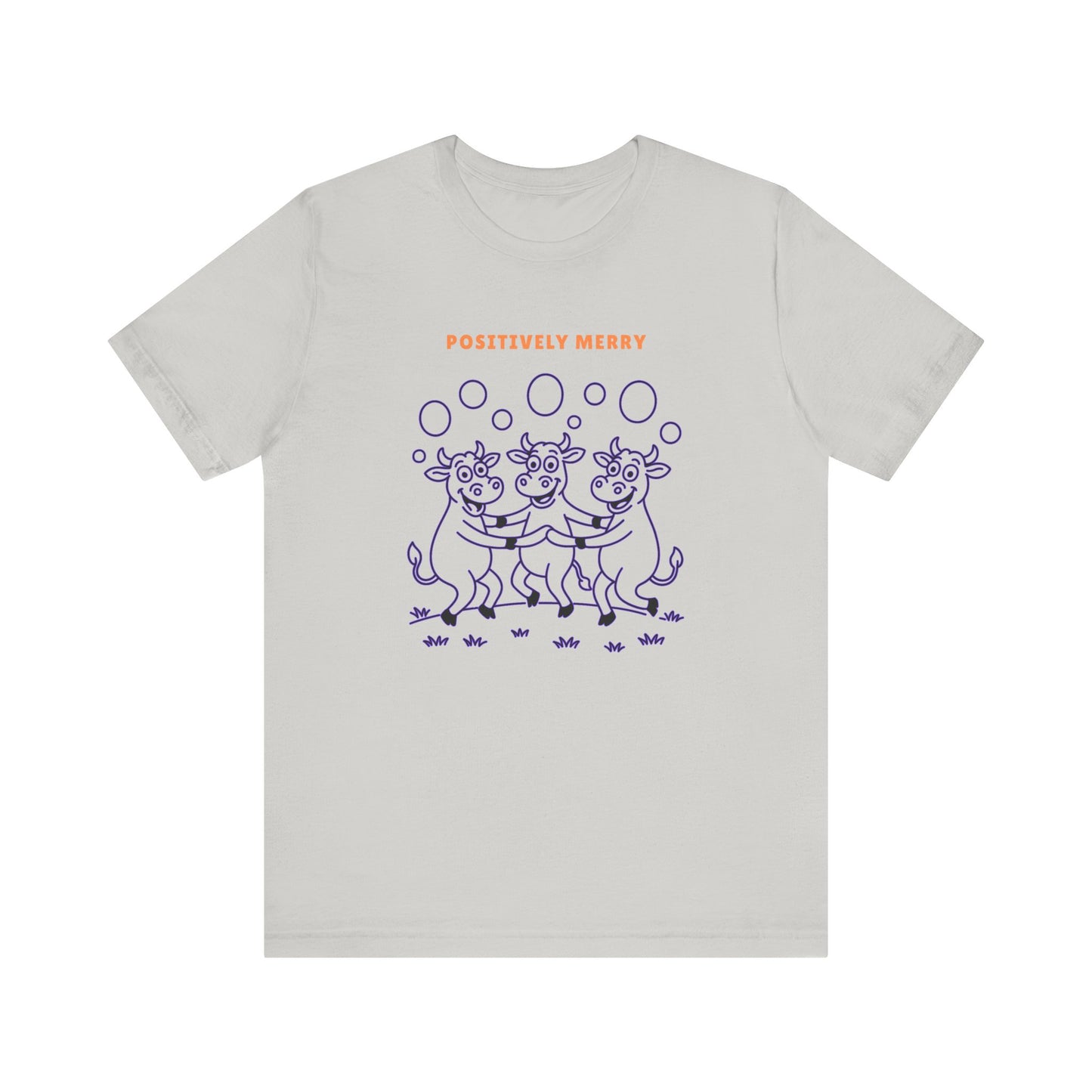 Purple Cow Positively Merry T-Shirt