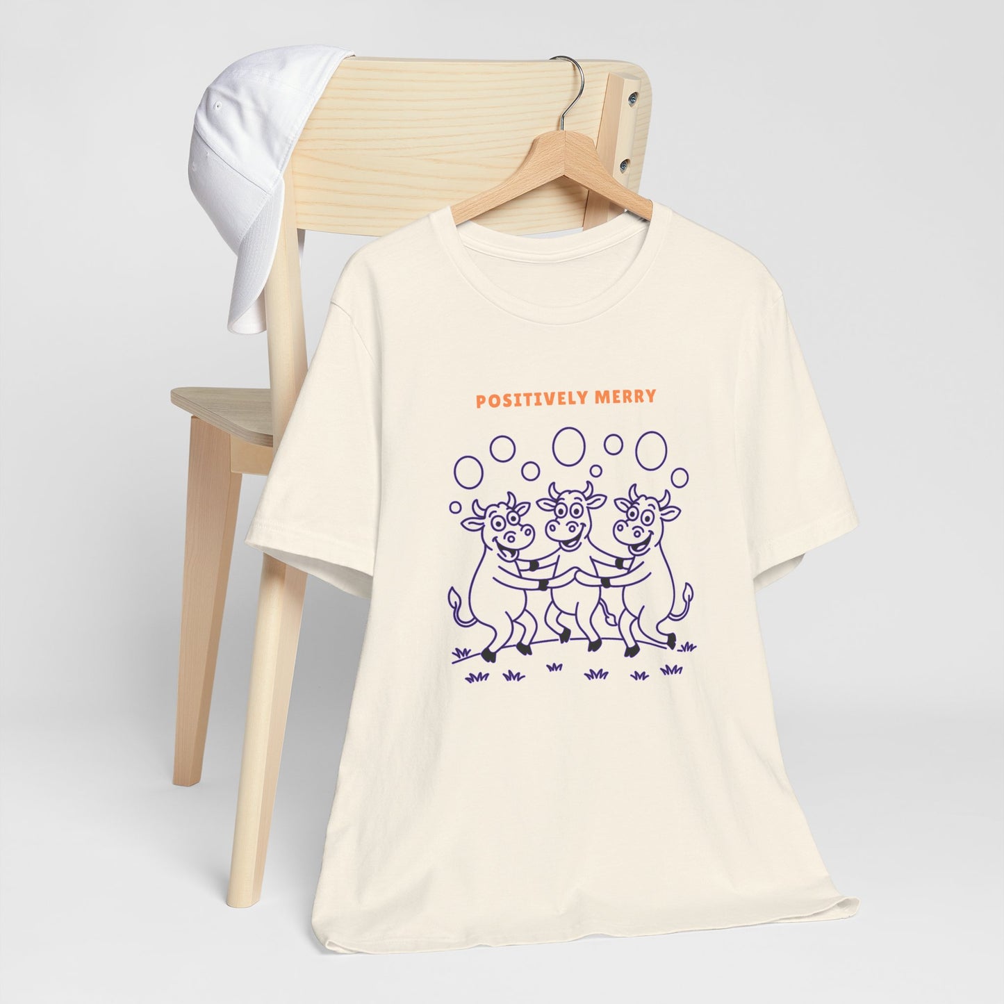Purple Cow Positively Merry T-Shirt