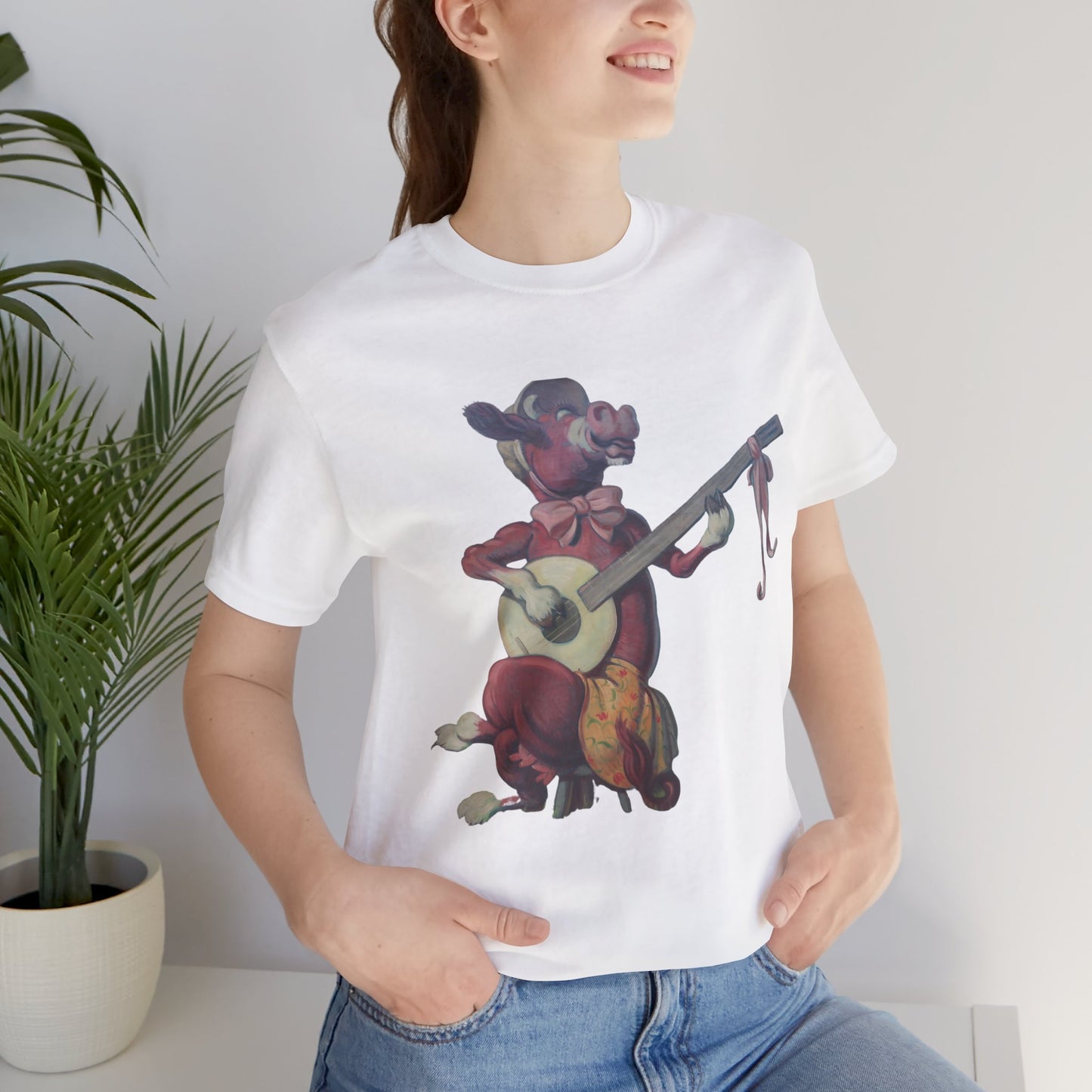 Purple Cow Banjo T-Shirt