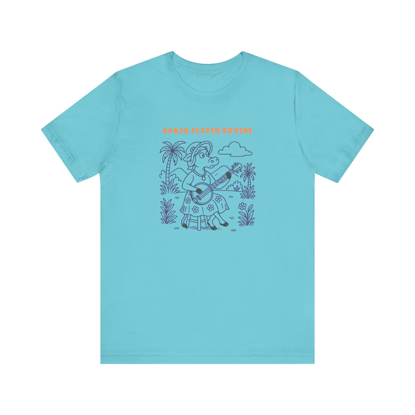 Purple Cow Banjo Serenade T-Shirt