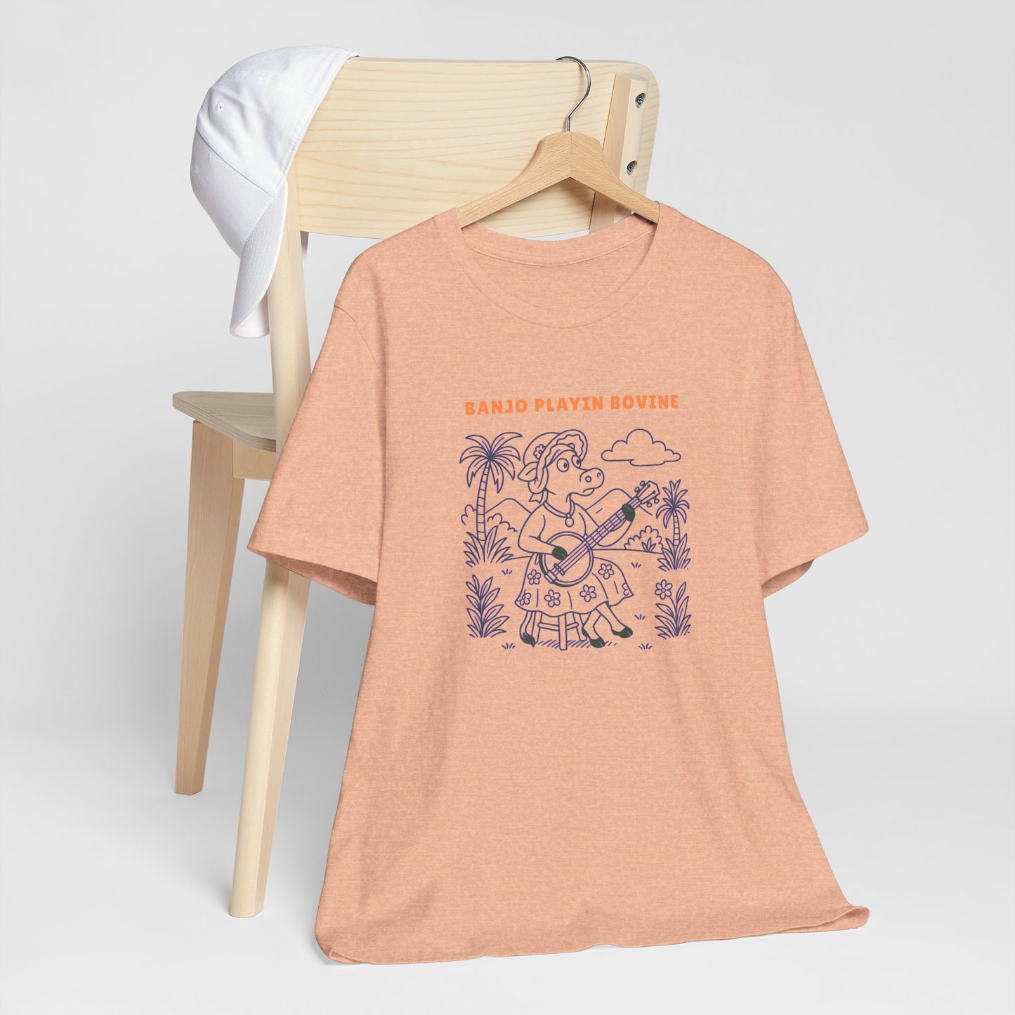 Purple Cow Banjo Serenade T-Shirt