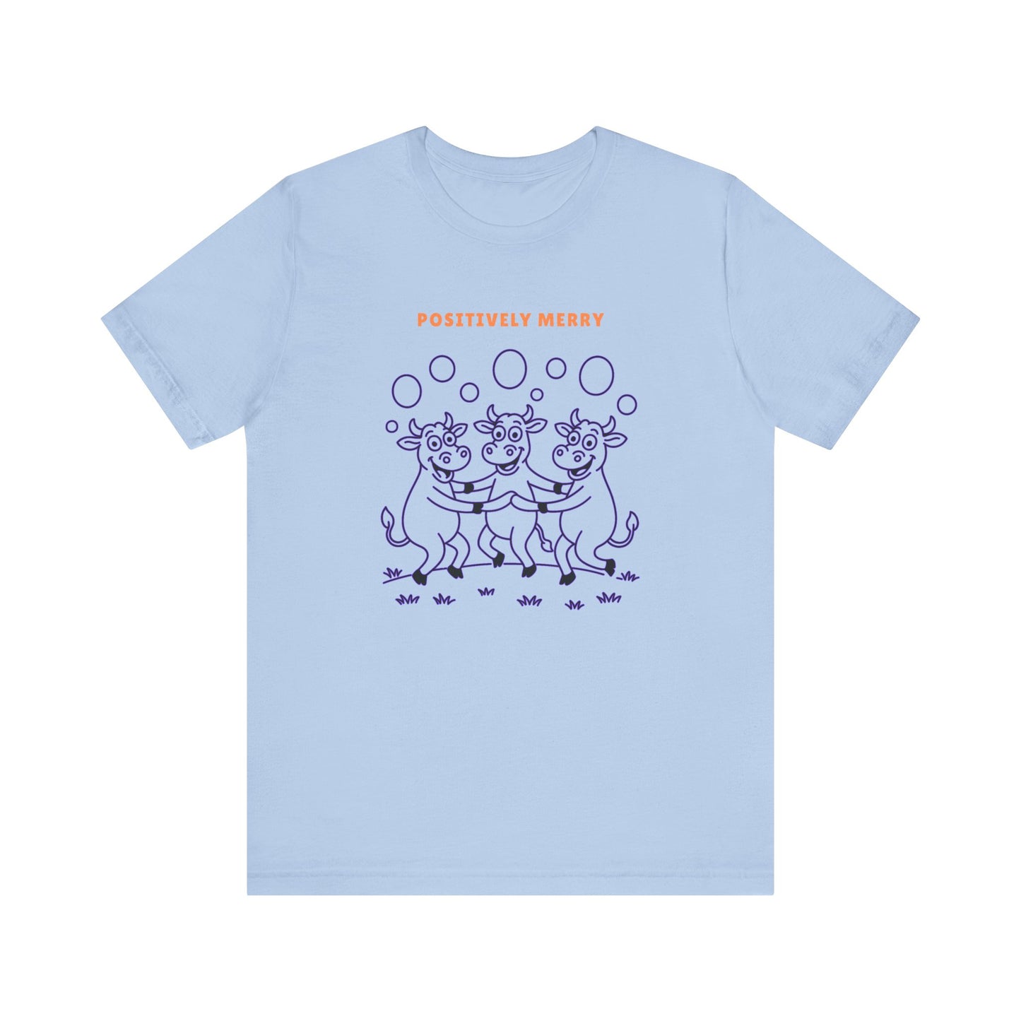 Purple Cow Positively Merry T-Shirt